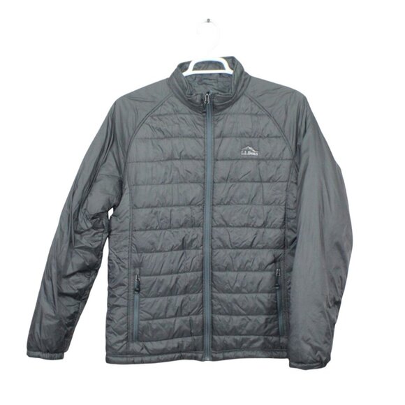 LL Bean Men’s L Tall Trail Model 3-in-1 Jacket Liner Only Black Lightweight - Picture 1 of 10